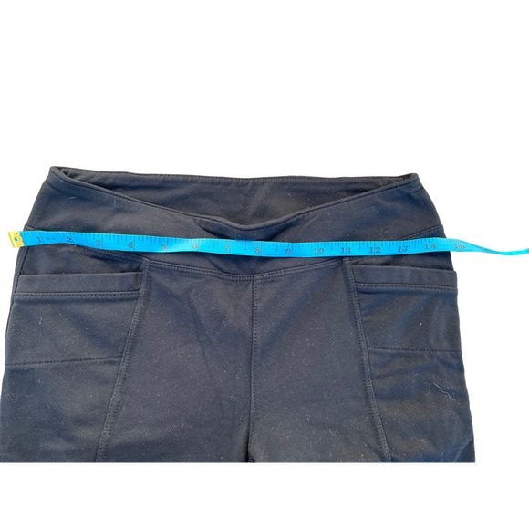 Athleta Metro Leggings Black Pants with Front and Rear Pockets - Small - Picture 7 of 16